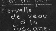 Cervelle de veau à la toscane