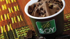 Crème glacée au chocolat