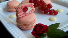 Macarons à la rose originaux
