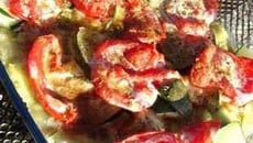 Gratin de ravioles aux légumes d'été