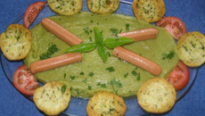 Purée de pois cassés (basses calories)