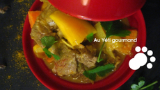 Curry d'agneau éxotique