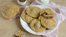 Cookies à la pâte à tartiner au chocolat