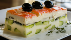 Pain de courgettes aux surimi