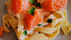 Pâtes au saumon au Companion