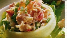 Artichauts farcis au crabe