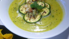 Soupes de courgette