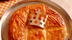 Galette des rois et son nappage maison