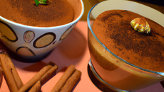 Mousse au chocolat et cannelle