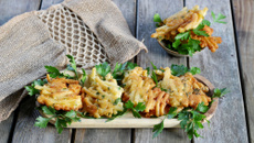 Croquettes de maccheroni au poulet