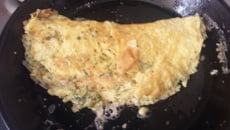 Omelette au fromage