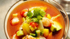 Gaspacho au ketchup à la mexicaine