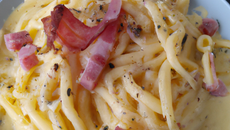 Pâte à la carbonara