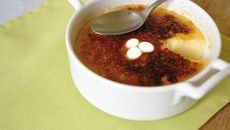 Crème brûlée à l'anis