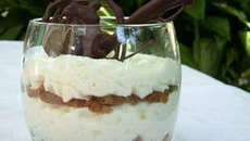 Verrine façon café frappé