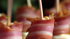 Canapés au bacon