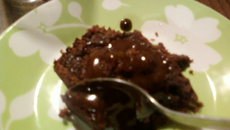 Gâteau coulant au chocolat maison