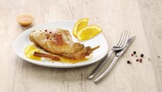 Cuisses de lapin à l'orange, miel et épices