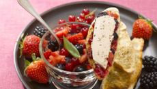 Tartine de fruits rouges au Fleuron de Canard