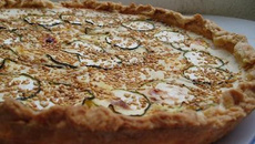 Tarte aux courgettes et au bleu