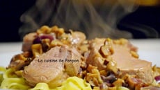 Filet mignon aux champignons