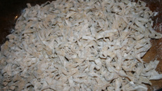 Pâtes fraïches aux cèpes