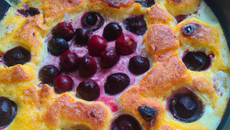 Clafoutis à la cassonade