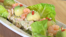 Avocats aux crevettes