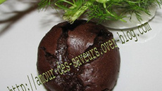 Mon soufflé au chocolat / fenouil