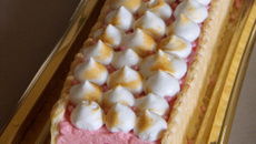 Bûche framboise