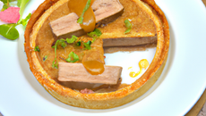 Croustade au foie gras