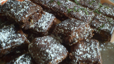 Brownies chocolat-menthe