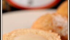 Beignets à la crème rhum-vanille