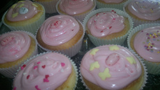Cupcake 'ma vie en rose'