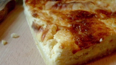 Tarte au Maroilles bien crémeuse