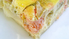 Quiche au Saumon et au Fenouil