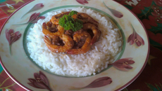 Gambas à l'armoricaine