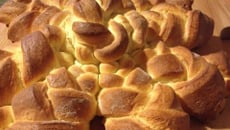 Brioche étoile de neige