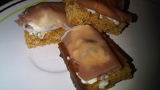 Toast au pain épices