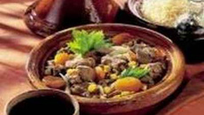 Tajine d'agneau aux raisins et au miel