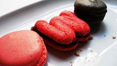 Macarons framboise-balsamique