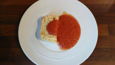 Flan de courgettes à la provencale