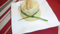 Les Petits Flans d'Asperges