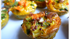 Bouchées aux légumes et parfums de curry