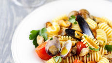 Radiatori aux palourdes et aux moules