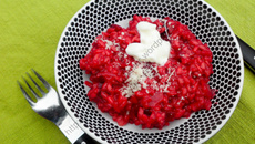 Risotto aux betteraves