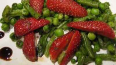 Les petits pois sont rouges