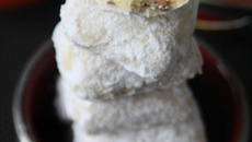 Sablés graines de sésame et fleur d'oranger