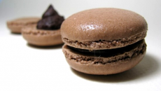 Macarons chocolat - noisettes