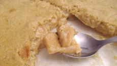 Gratin de pommes sucré